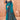 Teal Printed Uniform Saree