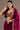 Traditional Magenta Tissue Saree With Zari Work Blouse