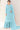 Organza Fabric Cyan Color Sequins Work Lovely Pakistani Replica Suit