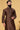Brown Silk Fabric Sangeet Wear Trendy Readymade Kurta Pyjama For Men