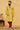 Mustard Gorgeous Jacquard Silk Fabric Reception Wear Readymade Kurta Pyjama For Men
