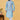Sky Blue Color Sangeet Wear Readymade Lovely Dhupion Silk Fabric Kurta Pyjama For Men With 3 Pcs Jacket Set