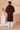 Function Wear Brown Color Readymade Glamorous Sequins Embroidery Kurta Pyjama For Men In Georgette Fabric