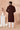 Georgette Fabric Lovely Brown Color Festive Wear Sequins Embroidery Readymade Kurta Pyjama For Men