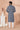 Beautiful Sequins Embroidery Georgette Fabric Wedding Wear Readymade Kurta Pyjama For Men In Grey Color