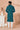 Sequins Embroidery Teal Georgette Graceful Readymade Men Kurta Pyjama For Festive Wear