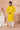 Georgette Sequins Embroidery Yellow Magnificent Readymade Men Kurta Pyjama For Sangeet Wear