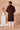 Georgette Fabric Brown Color Sequins Embroidery Festive Wear Trendy Readymade Men Kurta Pyjama