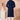 Navy Blue Color Engaging Georgette Fabric Readymade Kurta Pyjama For Men