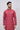 Pink Festive Wear Cotton Printed Readymade Kurta Pyjama For Men