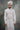 Embroidered White Men Readymade Groom Sherwani