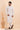 Premium Viscose Beige Digital Print Men Kurta Pant Set