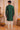 Traditional Dark Green Art Silk Embroidered Kurta Payjama For Men