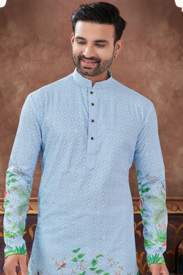 Rayon Harmonious Gradient Tones Kurta Pyjama