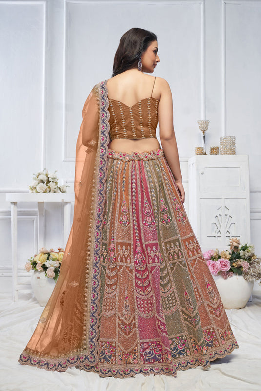 Magnificent Multi Color Wedding Lehenga Choli