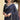 Radiant Navy Blue Color Chiffon Fabric Saree