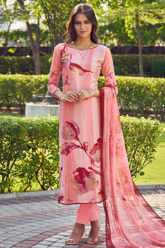 Muslin Printed Daily Wear Salwar Suit