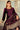 Velvet Burgundy Designer Straight Cut Salwar Suit