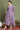 Beautiful Purple Readymade Anarkali Style Gown With Dupatta