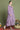 Beautiful Purple Readymade Anarkali Style Gown With Dupatta