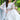 White Net Embroidery Work Anarkali Suit