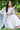 White Net Embroidery Work Anarkali Suit