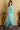 Sky Blue Casual Embroidery Palazzo Dress