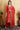 Red Art Silk Weaving Work Function Wear Palazzo Salwar Kameez