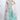 Turquoise Blue Net Sangeet Wear Lehenga Choli With Sequins Work