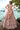 Sequins Work On Organza Designer Lehenga In Peach With Blouse
