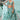 Sequins Work On Turquoise Blue Designer Lehenga In Organza Fabric With Beautiful Blouse