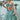 Sequins Work On Turquoise Blue Designer Lehenga In Organza Fabric With Beautiful Blouse