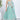 Chiiffon Silk Sea Green Fucntion Wear Lehenga With Sequins Work And Artistic Blouse