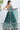 Sequins Work On Turquoise Blue Lehenga In Georgette Fabric With Mesmeric Blouse
