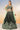 Green Satin Lehenga With Sequins Work And Enchanting Blouse