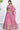 Pink Sequins Work Chiffon Silk Lehenga With Riveting Blouse