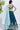 Sequins Work Teal Georgette Fabric Occasion Wear Lehenga Choli