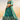 Sequins Work Georgette Green Lehenga With Mesmetic Blouse