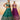 Sequins Work Georgette Green Lehenga With Mesmetic Blouse