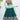 Excellent Chiffon Fabric Green Color Lehenga Choli With Sequins Work