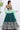 Excellent Chiffon Fabric Green Color Lehenga Choli With Sequins Work