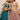 Sequins Work Teal Chiffon Sangeet Wear Lehenga With Artistic Blouse