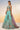 Engaging Cyan Color Georgette Fabric Sequins Work Wedding Wear Lehenga Choli