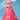 Organza Fabric Occasion Wear Printed Work Lehenga In Pink With Blouse