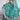 Organza Sangeet Wear Lehenga Choli In Sea Green With Printed Work