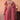 Party Wear Pink Crepe Indo Western Crop Top Palazzo Set With Designer Cape
