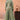 Designer Sea Green Tissue Indo Western Crop Top Set With Palazzo And Jacket
