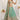 Lime Green Wedding Wear Organza Lehenga Choli