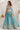 Mesmerizing Poly Georgette Turquoise Blue Thread Embroidery Lehenga Choli
