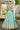 Chiffon Wedding Lehenga Choli With Sequins Embroidered In Sea Green Color